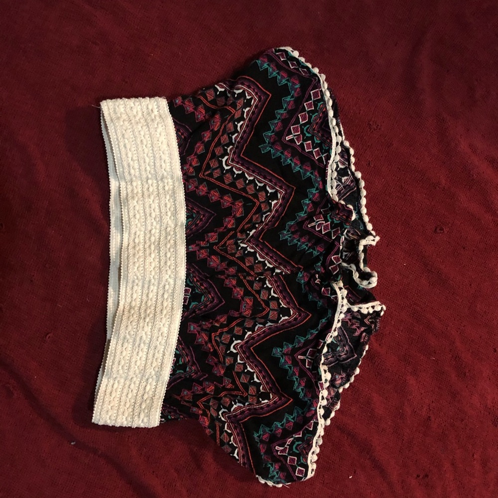 🍄 Geometric Pattern Cotton Shorts